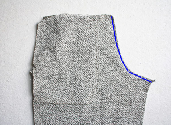 Linden Shorts Pattern in French Terry
