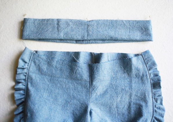Paper Bag Waistband Tutorial