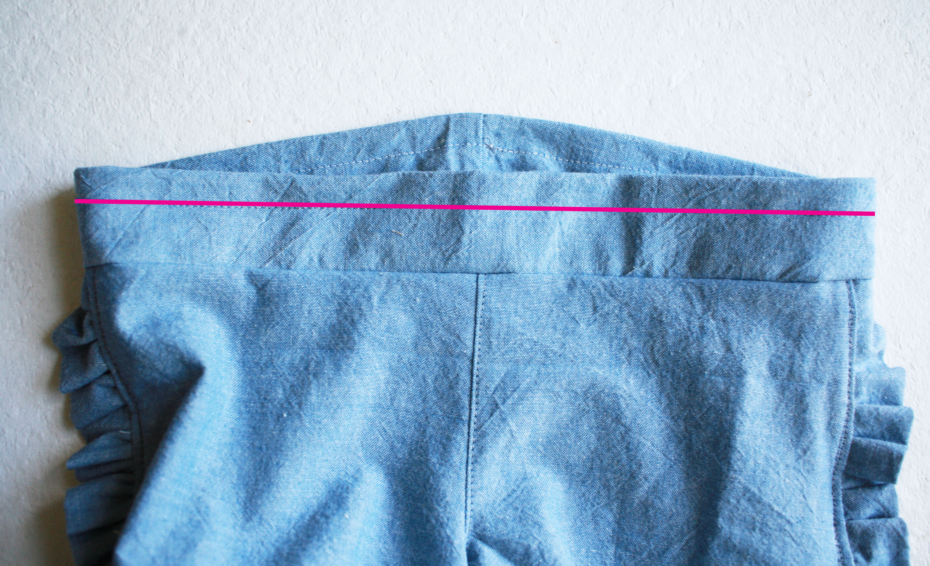 Paper Bag Waist Tutorial - Sew a Little Seam