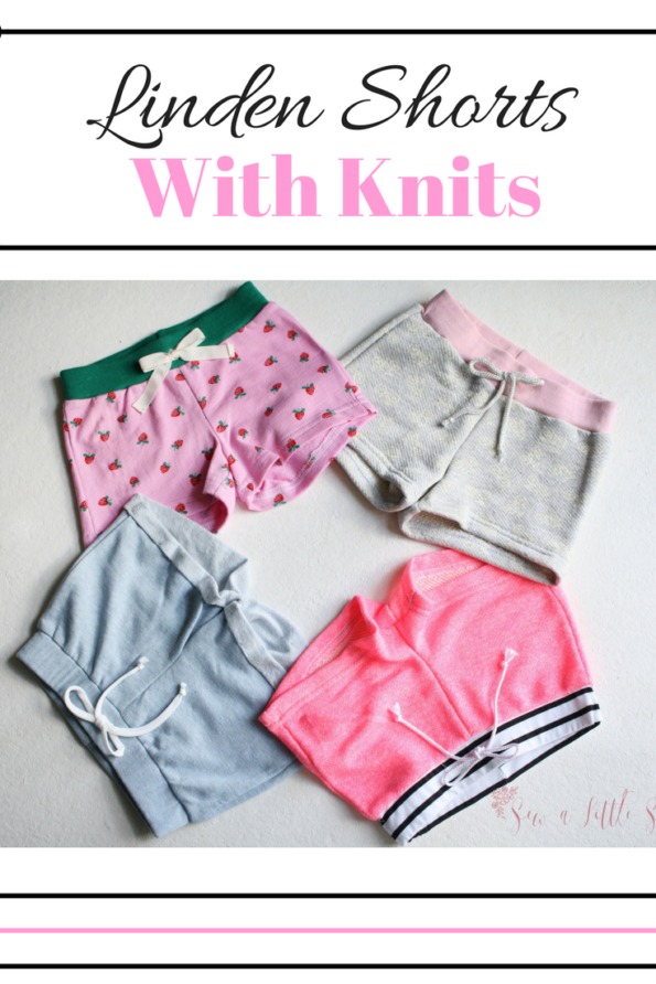 Sew a Little Seam Linden Shorts In Knit