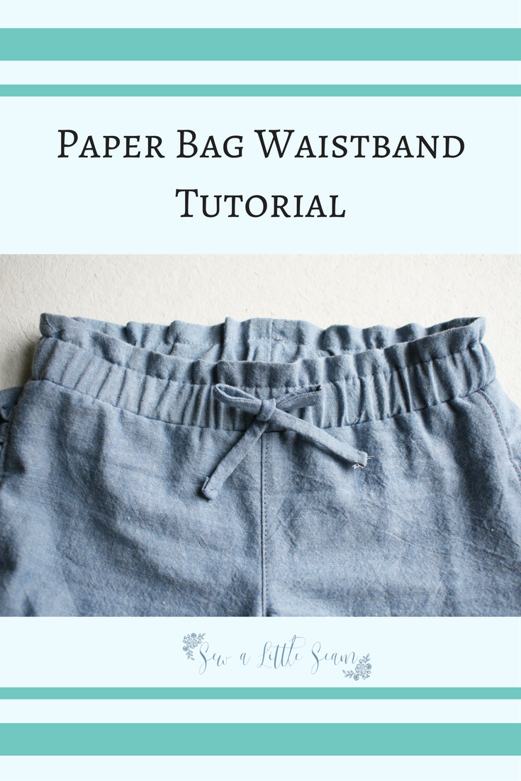 Paper Bag Waist Tutorial