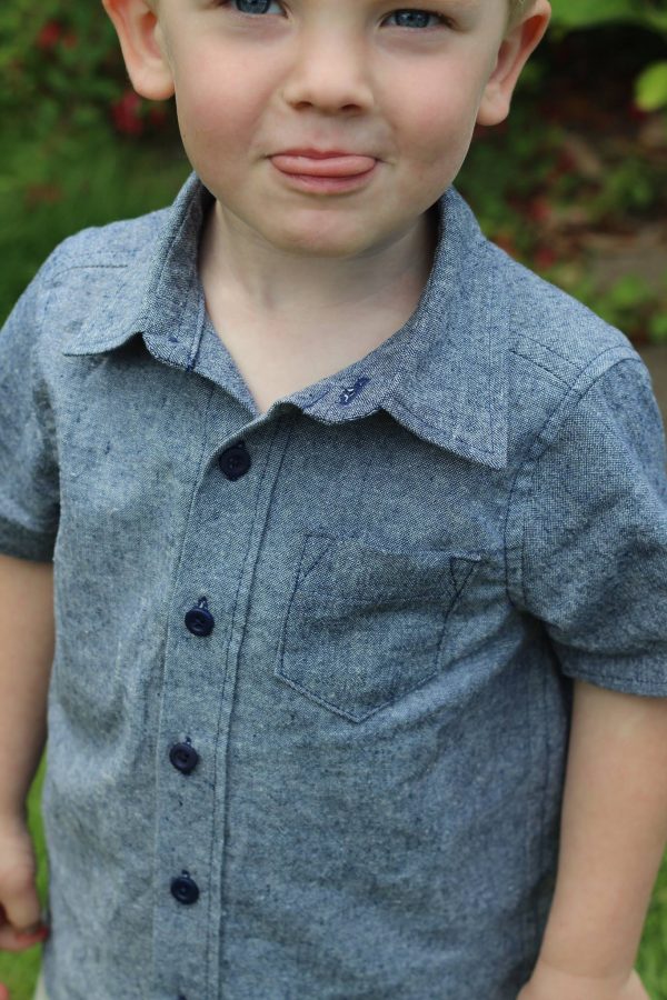 CG Size 3 Full button placket CG Size 3 Full button placket