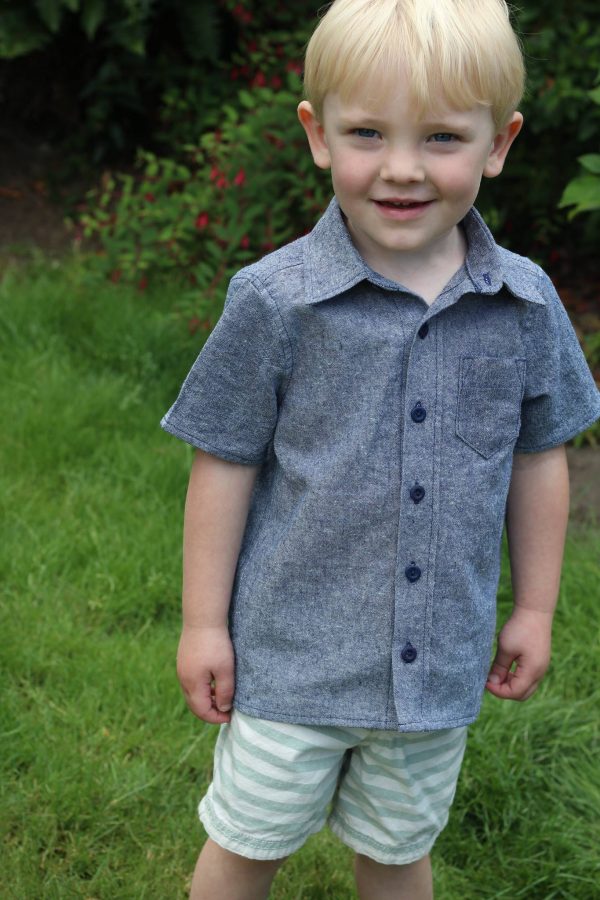 CH Size 3 Full button with collar CH Size 3 Full button with collar