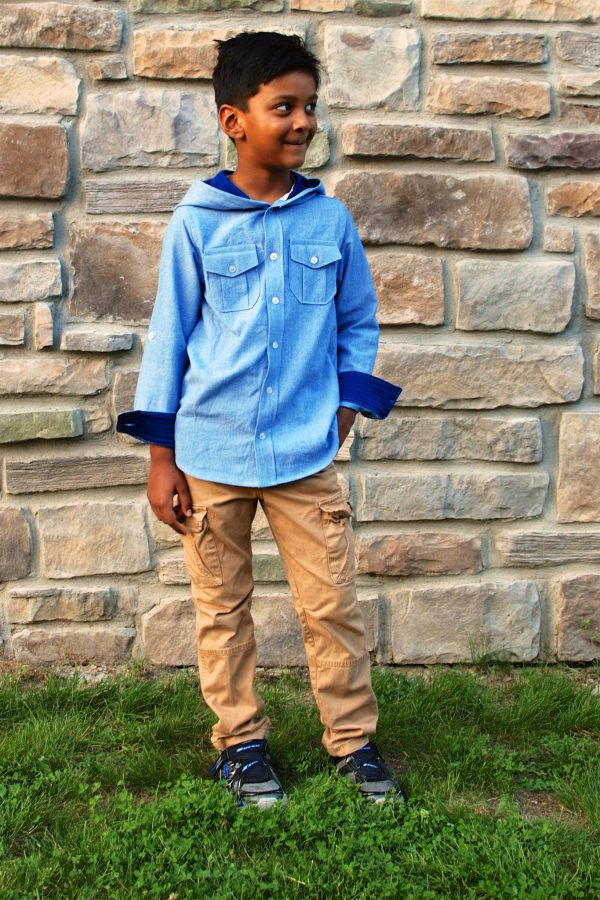 IA Size 7 Hood Contrast Cuffs IA Size 7 Hood Contrast Cuffs