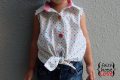 JK 12 months tie front with collar
