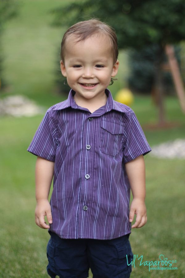 JZ Size 3 Full button placket with collar JZ Size 3 Full button placket with collar