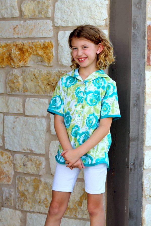 LB Size 7 Partial placket hood LB Size 7 Partial placket hood