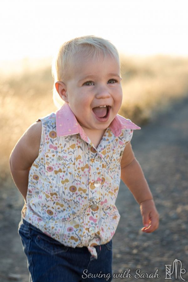 SC 12mo Tie Front Collar SC 12mo Tie Front Collar