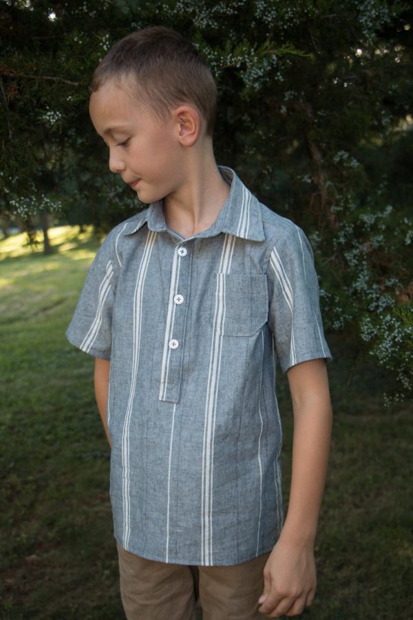 WP Partial Placket with Collar WP Partial Placket with Collar