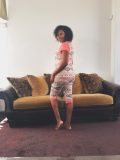 JR short sleeve capri option