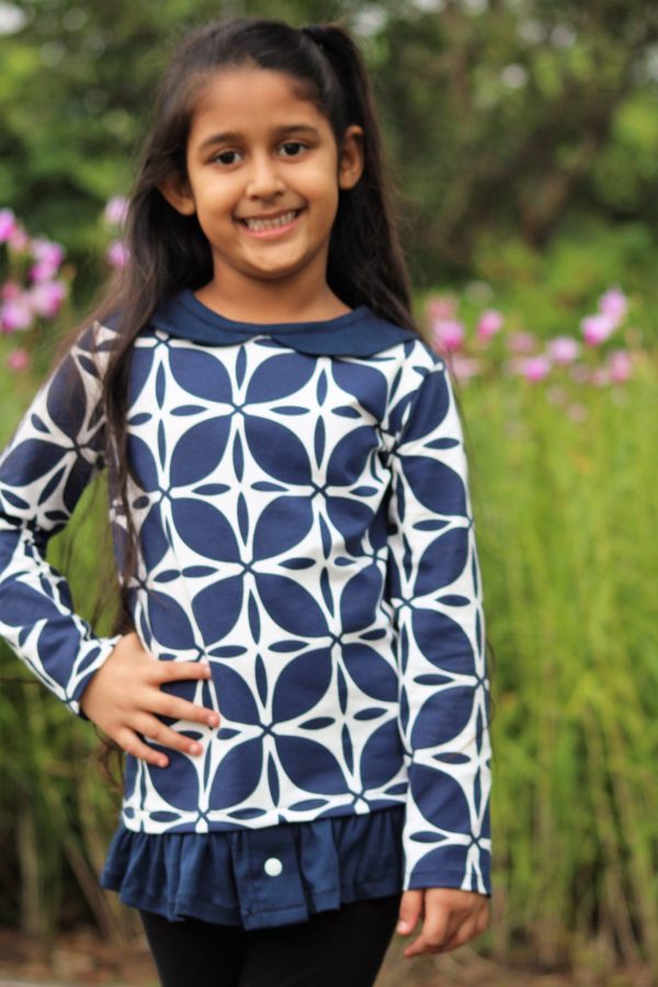 KG Size 6 drop waist tunic with button skirt KG Size 6 drop waist tunic with button skirt