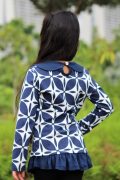 KG Size 6 drop waist tunic with keyhole