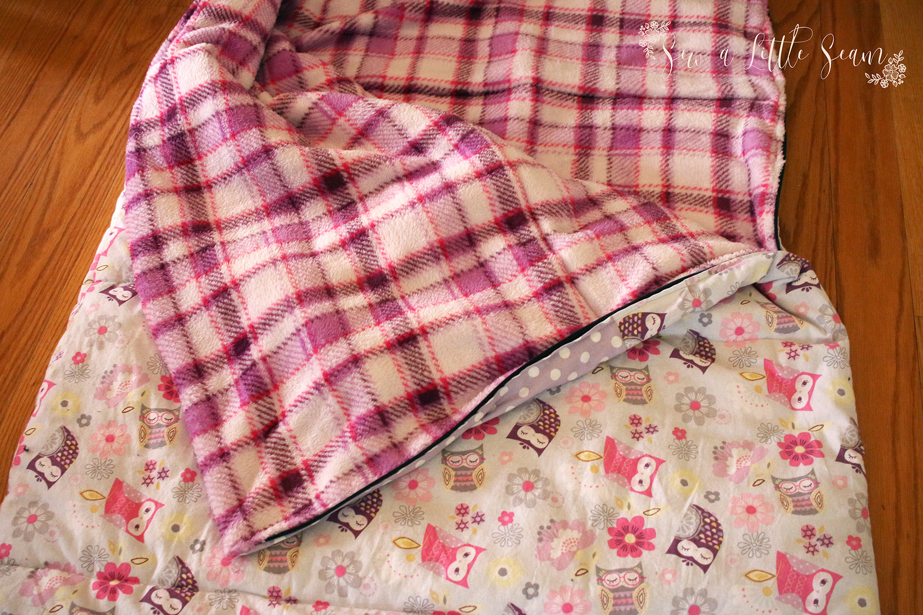 Child Sleeping Bag Tutorial - Sew a Little Seam