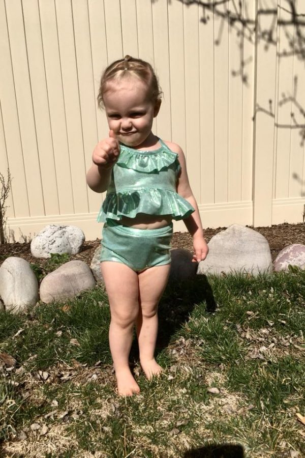 KTL size 3 bikini with peplum KTL size 3 bikini with peplum