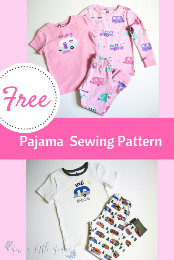 Free Pajama Sewing Pattern - Sew a Little Seam