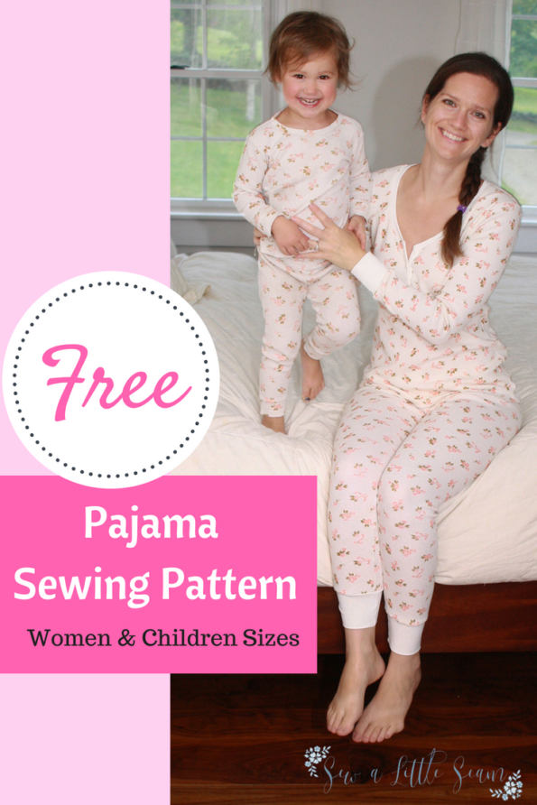 Free Pajama Sewing Pattern - Sew a Little Seam