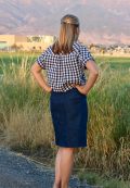 KG skirt long chino