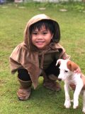 CRV capelet and boots