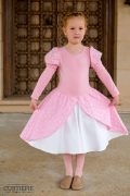 KC knee length split front skirt
