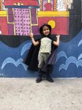 KG cape and boots