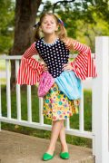 LE swags bell sleeve
