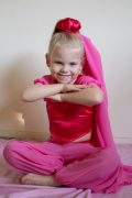 MR Size 3-4 Harem pants puff sleeve
