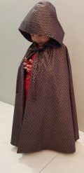 RK full length hooded cape