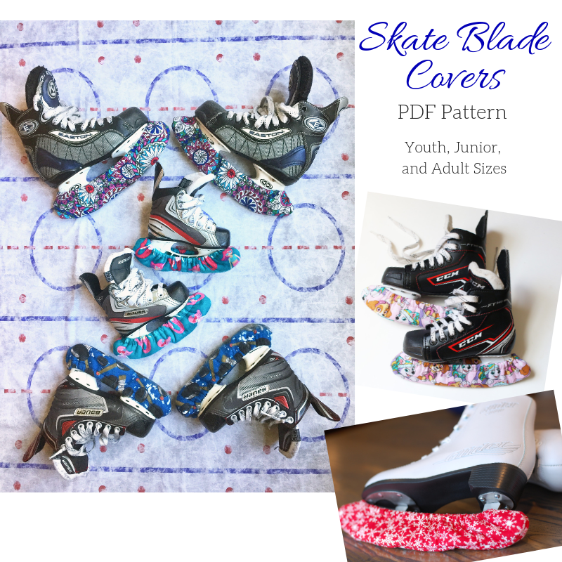 Soakers SUPER ABSORBENT LRG/XL Butterflies Puffy Skate Blade Covers 